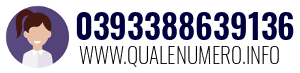Numero di telefono 0393388639136 0393388639136