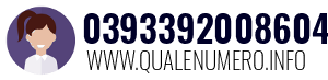Numero di telefono 0393392008604 0393392008604