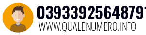 Numero di telefono 039339256487912 039339256487912