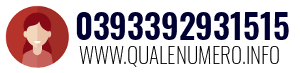 Numero di telefono 0393392931515 0393392931515