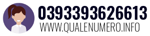 Numero di telefono 0393393626613 0393393626613