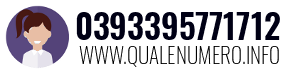 Numero di telefono 0393395771712 0393395771712