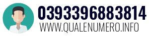 Numero di telefono 0393396883814 0393396883814