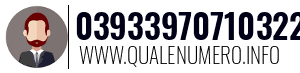 Numero di telefono 03933970710322 03933970710322