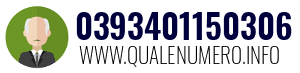 Numero di telefono 0393401150306 0393401150306