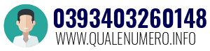 Numero di telefono 0393403260148 0393403260148