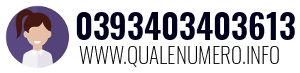 Numero di telefono 0393403403613 0393403403613