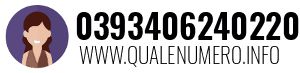 Numero di telefono 0393406240220 0393406240220