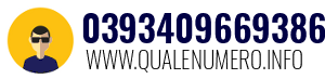 Numero di telefono 0393409669386 0393409669386