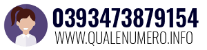 Numero di telefono 0393473879154 0393473879154