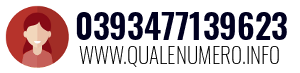 Numero di telefono 0393477139623 0393477139623