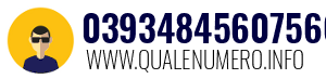 Numero di telefono 03934845607566 03934845607566