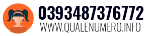 Numero di telefono 0393487376772 0393487376772