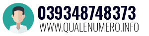 Numero di telefono 039348748373 039348748373