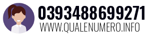 Numero di telefono 0393488699271 0393488699271