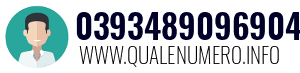 Numero di telefono 0393489096904 0393489096904