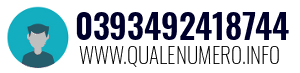 Numero di telefono 0393492418744 0393492418744