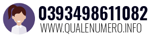 Numero di telefono 0393498611082 0393498611082