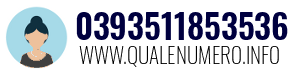 Numero di telefono 0393511853536 0393511853536