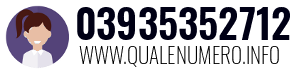 Numero di telefono 03935352712 03935352712