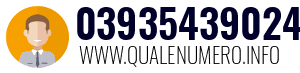 Numero di telefono 03935439024 03935439024