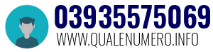 Numero di telefono 03935575069 03935575069