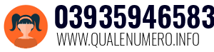 Numero di telefono 03935946583 03935946583