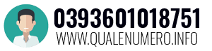 Numero di telefono 0393601018751 0393601018751