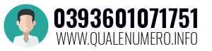 Numero di telefono 0393601071751 0393601071751