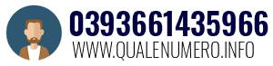 Numero di telefono 0393661435966 0393661435966