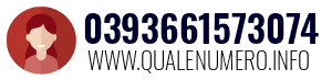 Numero di telefono 0393661573074 0393661573074