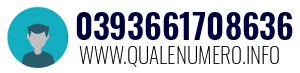 Numero di telefono 0393661708636 0393661708636