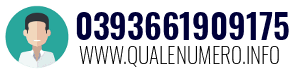 Numero di telefono 0393661909175 0393661909175