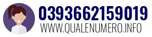 Numero di telefono 0393662159019 0393662159019