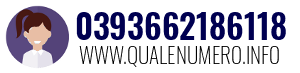 Numero di telefono 0393662186118 0393662186118