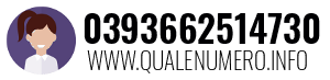 Numero di telefono 0393662514730 0393662514730