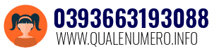 Numero di telefono 0393663193088 0393663193088
