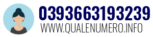 Numero di telefono 0393663193239 0393663193239