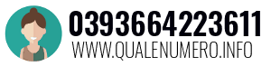 Numero di telefono 0393664223611 0393664223611