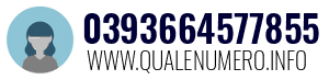 Numero di telefono 0393664577855 0393664577855