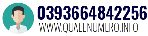 Numero di telefono 0393664842256 0393664842256