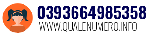 Numero di telefono 0393664985358 0393664985358