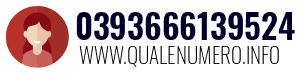 Numero di telefono 0393666139524 0393666139524
