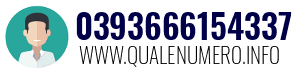 Numero di telefono 0393666154337 0393666154337