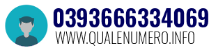 Numero di telefono 0393666334069 0393666334069