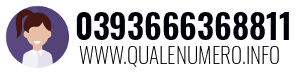 Numero di telefono 0393666368811 0393666368811