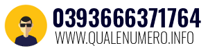 Numero di telefono 0393666371764 0393666371764