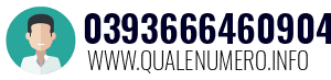 Numero di telefono 0393666460904 0393666460904