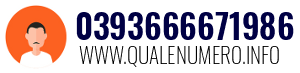 Numero di telefono 0393666671986 0393666671986