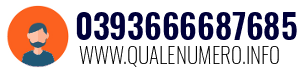 Numero di telefono 0393666687685 0393666687685